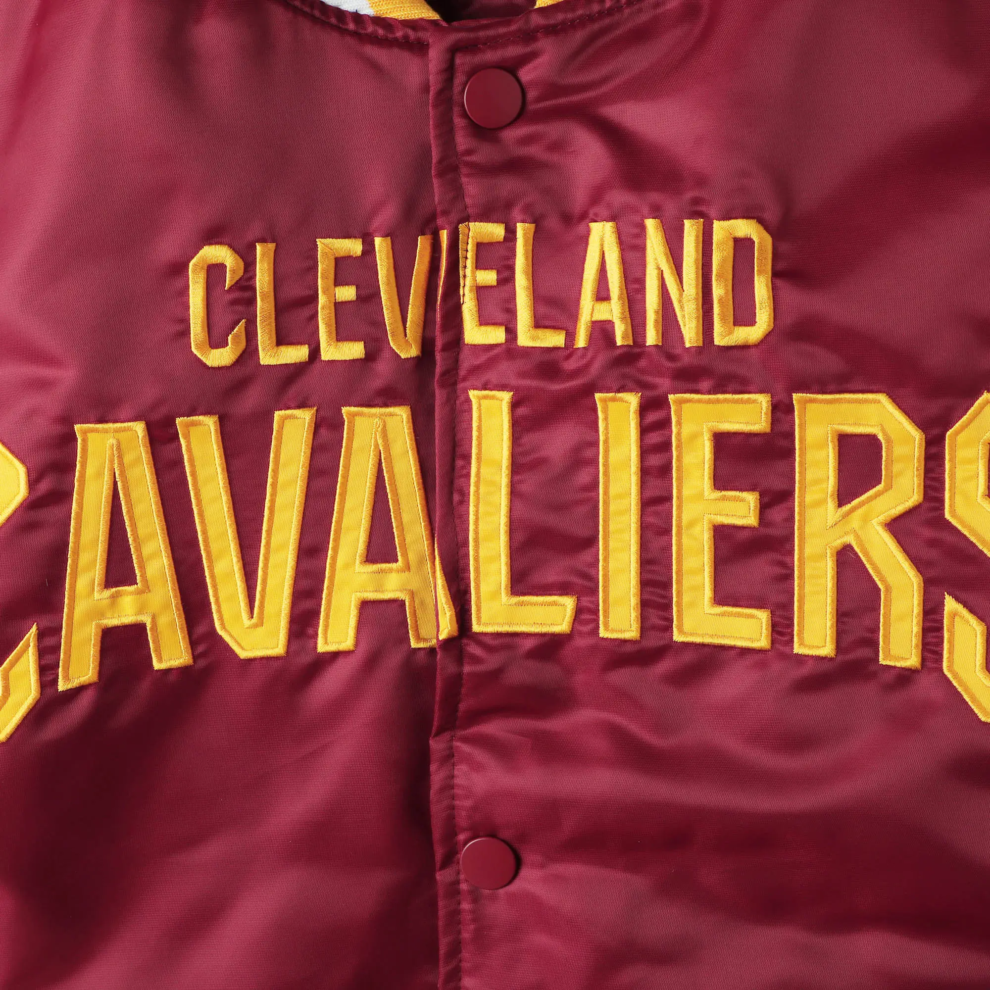 Cleveland Cavaliers The Offensive Maroon Varsity Jacket 2