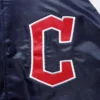 Cleveland Guardians Reliever Full-Snap Satin Varsity Jacket 2
