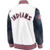 Cleveland Indians The Legend Satin Varsity Jacket 1