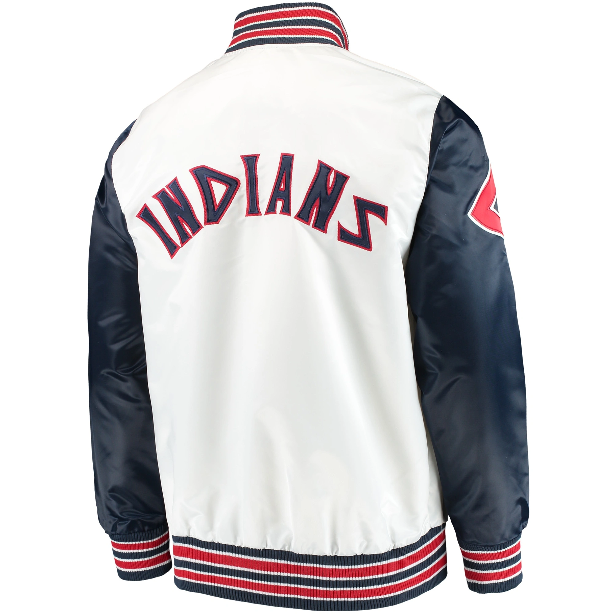 Cleveland Indians The Legend Satin Varsity Jacket 1