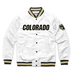 Colorado Buffaloes Full-Snap Bomber Varsity Jacket