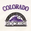 Colorado Rockies Retro Classic Women’s Full-Snap Satin Varsity Jacket 4
