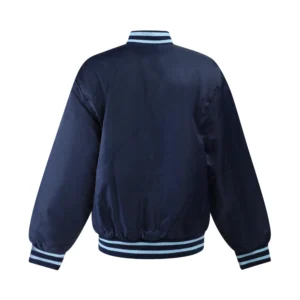 Columbia Lions A-Game Navy Blue Varsity Jacket 1