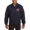Columbus Blue Jackets Shirt Collar Twill Workwear Jacket