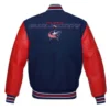 Columbus Blue Letterman Varsity Jacket 1