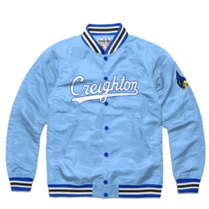 Creighton Bluejays Script Varsity Jacket
