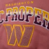 DC Proper Pink Classic Washington Commanders Women’s Cropped Varsity Jacket 6