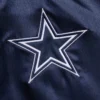 Dallas Cowboys Bomber Blue Varsity Jacket 2