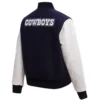 Dallas Cowboys Classic Varsity Navy Blue Jacket 3