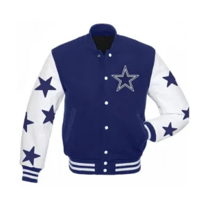 Dallas Cowboys Letterman Varsity Blue Jacket
