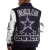 Dallas Cowboys Mashup Wool Varsity Jacket 1