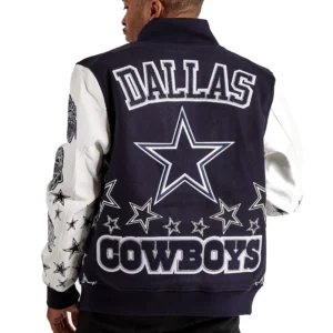 Dallas Cowboys Mashup Wool Varsity Jacket 1