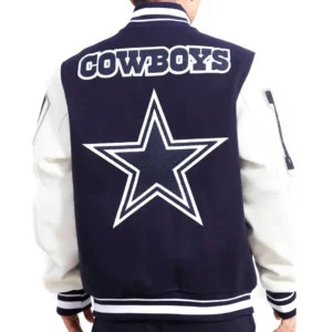 Dallas Cowboys Mashup Wool Varsity Jacket 1