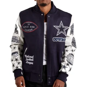 Dallas Cowboys Mashup Wool Varsity Jacket