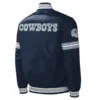 Dallas Cowboys Midfield Navy Blue Varsity Jacket 1