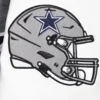 Dallas Cowboys Old English Grey Varsity Jacket 7
