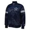 Dallas Cowboys Pick & Roll Navy Blue Varsity Jacket