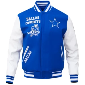 Dallas Cowboys Retro Classic Varsity Blue Jacket