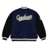 Dallas Cowboys Team Legacy Blue Varsity Jacket 1