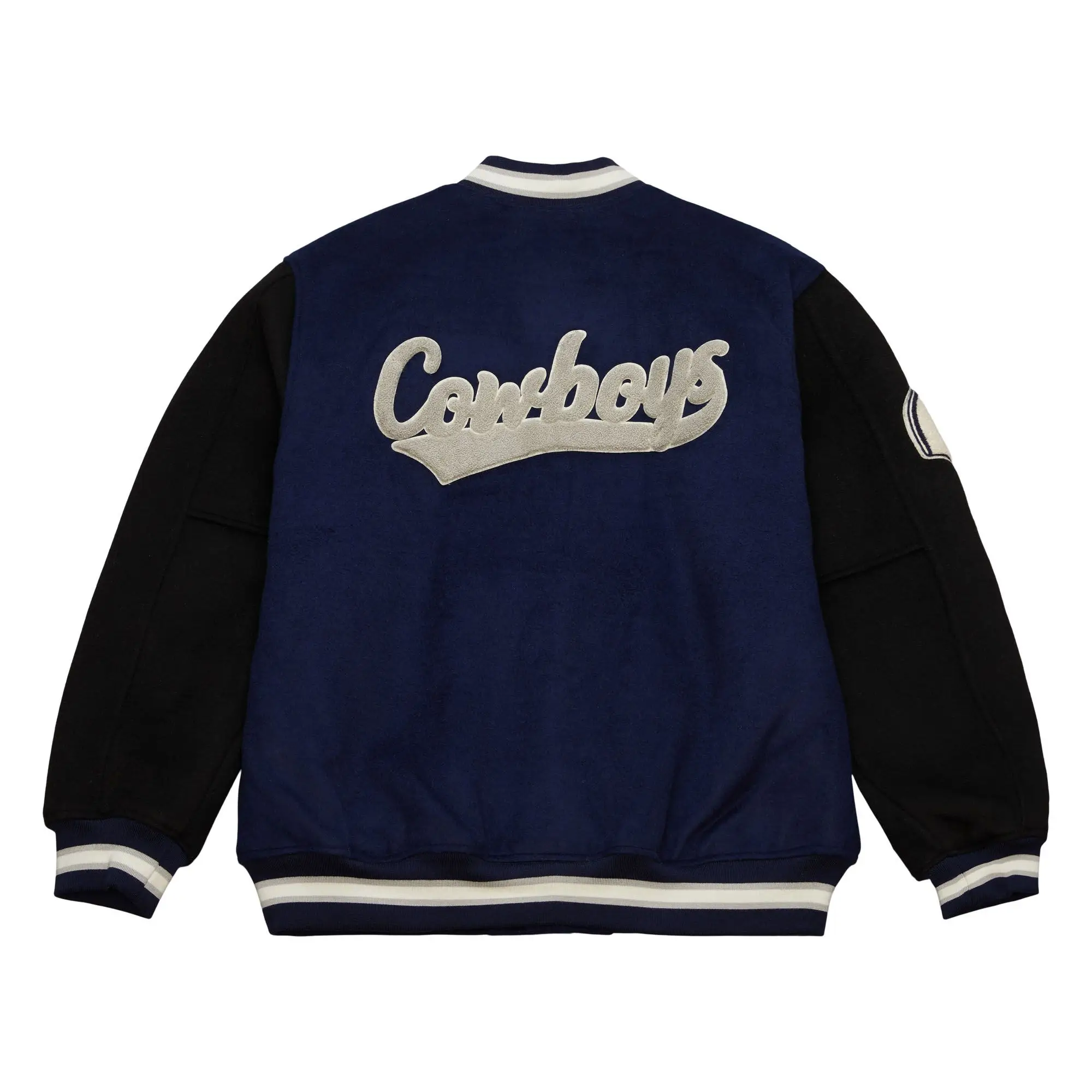 Dallas Cowboys Team Legacy Blue Varsity Jacket 1