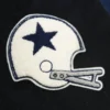Dallas Cowboys Team Legacy Blue Varsity Jacket 4