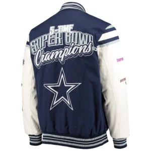 Dallas Cowboys Victory Formation Commemorative Varsity Jacket 1