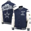 Dallas Cowboys Victory Formation Commemorative Varsity Jacket 2