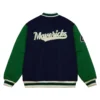 Dallas Mavericks Team Legacy Full-Snap Wool Varsity Jacket 1