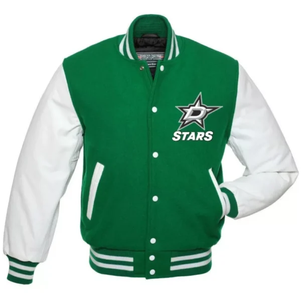 Dallas Stars Letterman Varsity Jacket