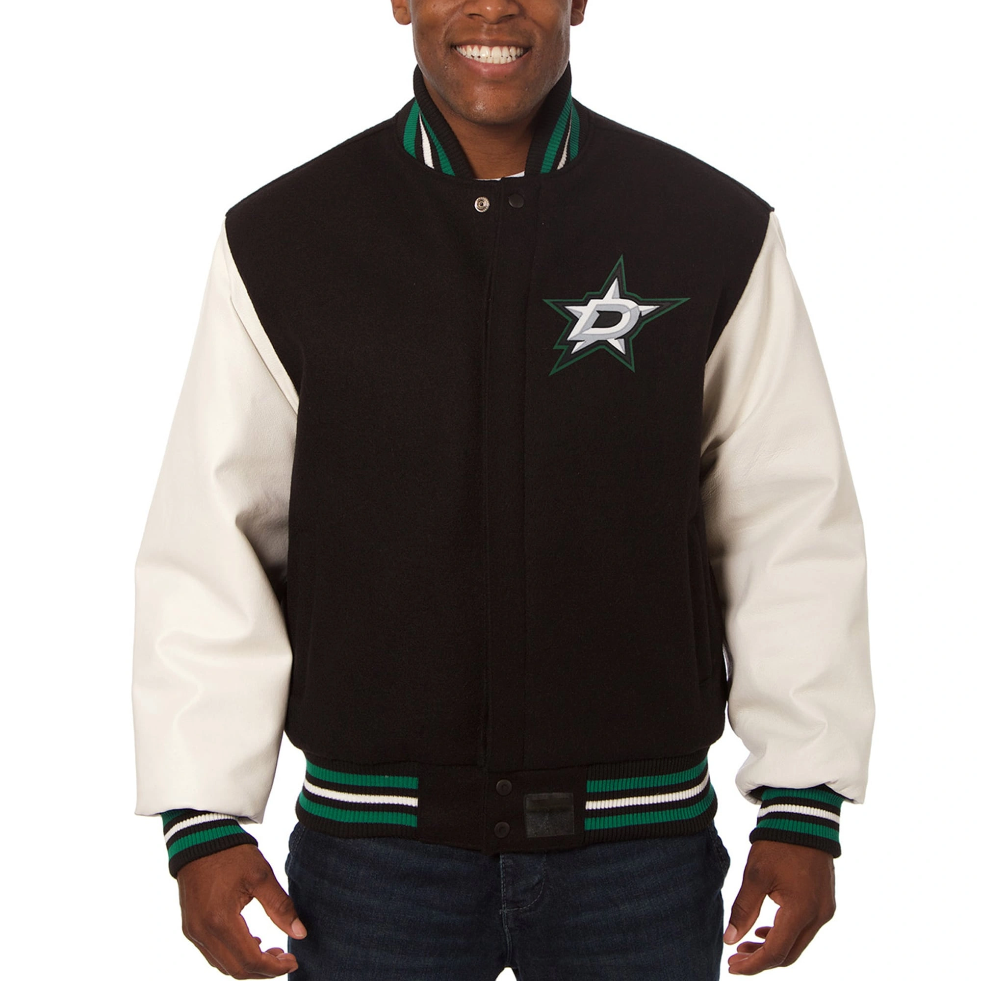 Dallas Stars Two Tone Wool Jacket