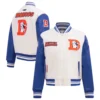 Denver Broncos Game Day Wool Varsity Jacket 3