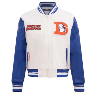 Denver Broncos Game Day Wool Varsity Jacket