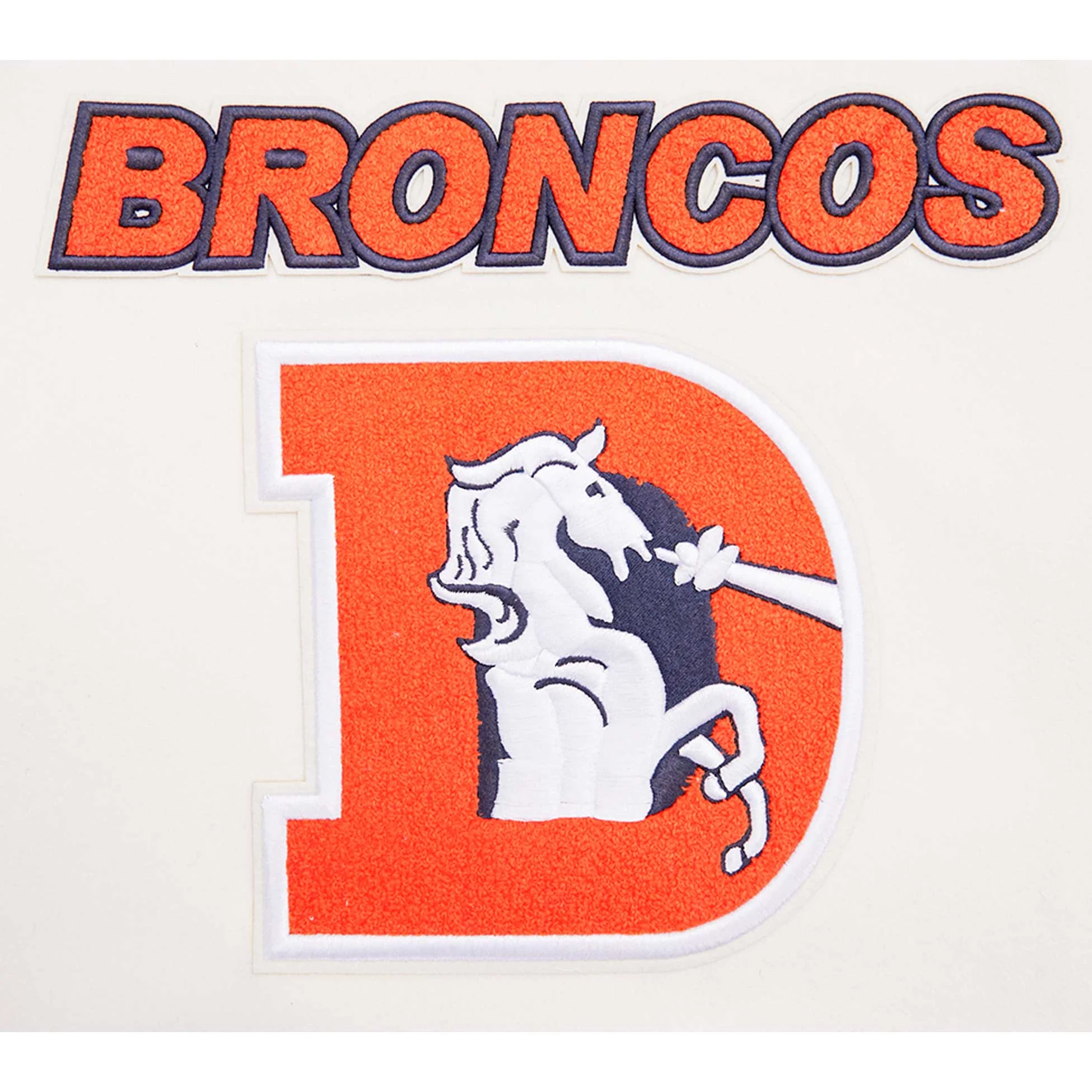 Denver Broncos Game Day Wool Varsity Jacket 5