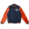 Denver Broncos Letterman Wool Varsity Jacket