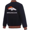 Denver Broncos One Color Wool Varsity Jacket 1