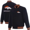 Denver Broncos One Color Wool Varsity Jacket 2