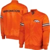 Denver Broncos Pick & Roll Varsity Orange Jacket 2