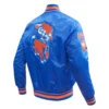 Denver Broncos Retro Classic Blue Varsity Jacket 3
