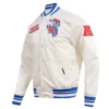 Denver Broncos Retro Classic White Varsity Jacket 2