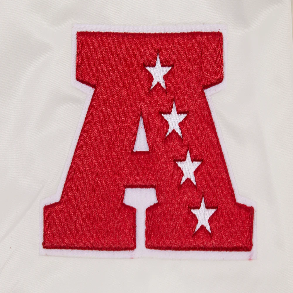 Denver Broncos Retro Classic White Varsity Jacket 5