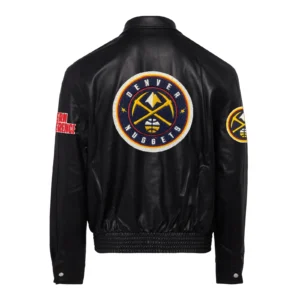 Denver Nuggets Jeff Hamilton Black Jacket 1