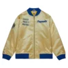Denver Nuggets Team OG 2.0 Satin Full-Zip Golden Varsity Jacket