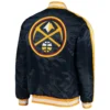Denver Nuggets The Offensive Varsity Navy Blue Jacket 1