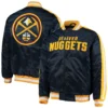 Denver Nuggets The Offensive Varsity Navy Blue Jacket 2