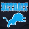 Detroit Lions Retro Classic Black Varsity Jacket 4