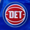 Detroit Pistons City Centric Blue Varsity Jacket 7