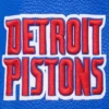 Detroit Pistons Retro Classic Wool Varsity White Jacket 7