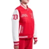 Detroit Red Wings Retro Wool Varsity Jacket 3