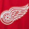 Detroit Red Wings Two Tone Red Wool Varsity Jacket 2