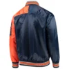Detroit Tigers G-III Sports by Carl Banks Dugout Spring Training Full-Snap Satin Varsity Jacket 1